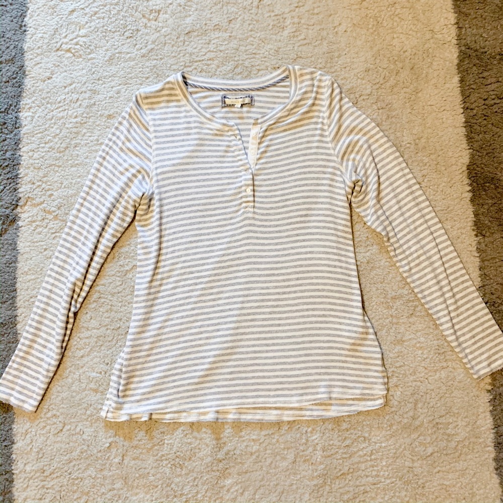 Pure + Good by Anthropologie striped shirt